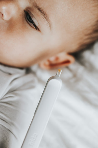 Frida Baby 3-in-1 Nose, Nail + Ear Picker: Baby Ear Cleaner + Baby Nose Cleaner and Nail Tool for Babies + Toddlers, Safely Clean Baby's Boogers, Ear Wax & More