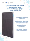 Twinkle Toddler Mattress For Delta Kids Beds - 133 X 70 X 10 CM