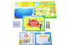 Kids Write and Wipe Doodle and Draw Activity Mats | Creative Drawing Educational Reusable Art Game | Fun Screen-Free Learning Toy for Boys Girls | 6-9 Years