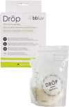 bblüv – Dröp – Breastmilk Storage Bag, 50 Count, Double Zipper, Large Capacity Breastmilk Bag, BPA Free, Pre-Sterilized, Breastmilk Refrigerate and Freezer Bag (240 ml)