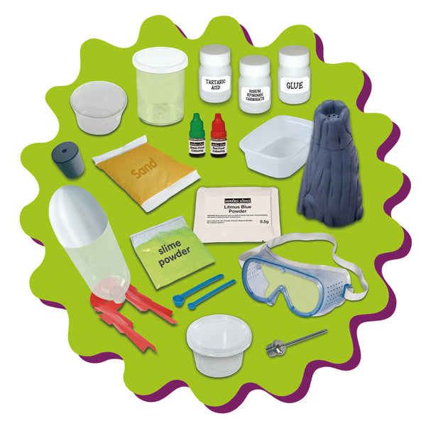 Horrible Science Explosive Experiments Kit – Fun & Educational STEM Science Set for Kids – Create Lava Lamps, Fizz Bombs & More! Perfect Gift for Young Scientists!
