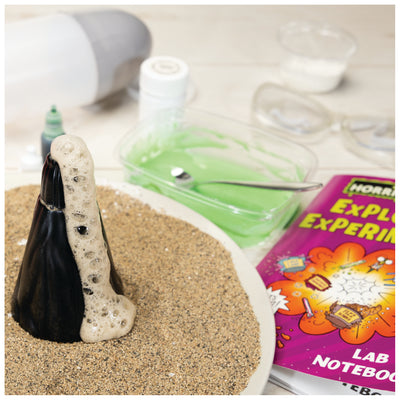 Horrible Science Explosive Experiments Kit – Fun & Educational STEM Science Set for Kids – Create Lava Lamps, Fizz Bombs & More! Perfect Gift for Young Scientists!