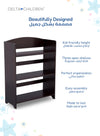 Kids Bookshelf | MySize Bookcase with 3 Open Shelves | Sturdy Wooden Construction | Perfect Kid-Sized Height | Ideal for Organizing Books & Toys | 86.36x31.75x50.8 CM  Step 2: Arabic Product Title (Meaningful, no English le
