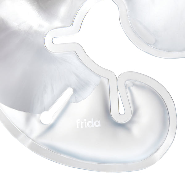 Frida Mom Instant Heat Reusable Breast Warmers - Reusable Click-to-Heat Relief in an Instant for Nursing + Pumping Moms - 2 Sets - 2 Small + 2 Large Heat Packs