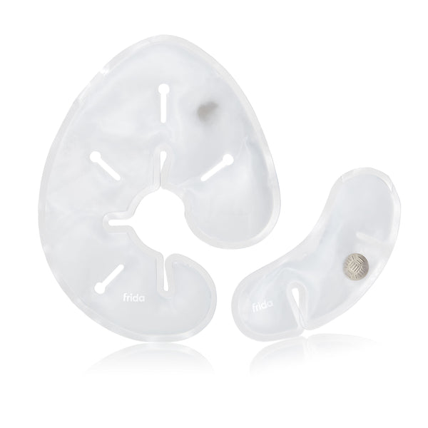 Frida Mom Instant Heat Reusable Breast Warmers - Reusable Click-to-Heat Relief in an Instant for Nursing + Pumping Moms - 2 Sets - 2 Small + 2 Large Heat Packs