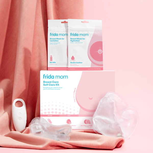 Frida Mom Breast Mask for Lactation - Made with Fenugreek + Fennel to Increase Milk Supply - 2 Sheet Masks