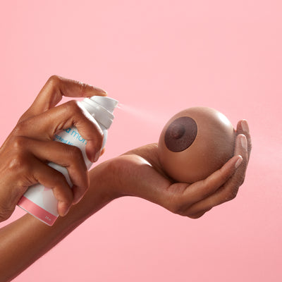 Frida Mom Sore Nipple Set - Includes Cracked Nipple Saline Spray, No-Mess Cream | 2 Piece Set