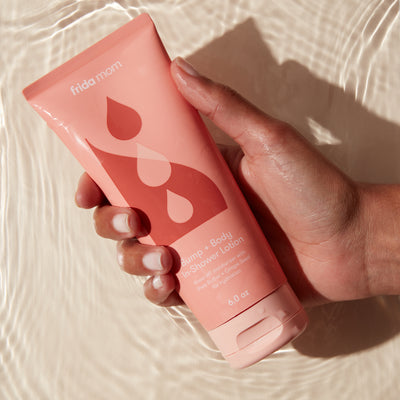 Frida Mom Prgenancy Belly Cream, In Shower Body Lotion for Fully Body and Bump, Moisturizing Lotion for Pregnant Dry and Stretched Skin, 6oz