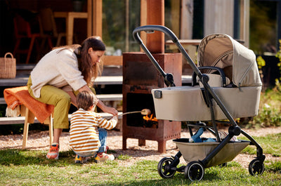 Joolz AER+ Carrycot - Accessory for Stroller - from 0-6 Months Old - Sage Green