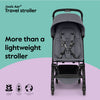 Joolz AER+ Lightweight & Compact Travel Stroller - Portable One Hand, One Second Fold Design - Full Reclinable - Ergonomic Seat for Infant & Toddler (0 Months to 4 Years) - XXL Sun Hood - Stroller for Airplane -Travel Pouch - Stone Grey