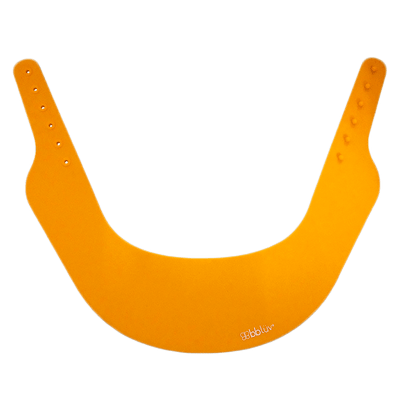 BBLUV Käp Silicone Shampoo Repellent Cap – Orange | Adjustable, Soft & Waterproof Bath Visor for Babies & Toddlers | No More Tears, Protects Eyes & Ears