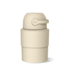 MAGIC - HEKA M Diaper Pail | Odorless &amp; Telescopic | 35 Diaper Capacity | 2nd Life Concept: Converts to Potty Trainer, Kitchen Waste Bin, or Toilet Lid | Free Roll of 15 Bags - Beige