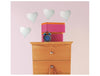 Heart Mirrors (4 Pack) Peel and Stick Wall Mirror Decals | Removable Shatter-Resistant Mirror Stickers | Easy Apply Damage-Free Decor for Bedroom Living Room