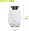 bblüv Moskitö Silent Anti-Mosquito Lamp – Ultra-Quiet, Baby-Safe, Nature-Friendly, Easy to Clean, with Anti-Escape Tray for Effective Insect Protection