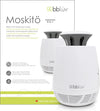 bblüv Moskitö Silent Anti-Mosquito Lamp – Ultra-Quiet, Baby-Safe, Nature-Friendly, Easy to Clean, with Anti-Escape Tray for Effective Insect Protection