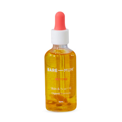 Skin & Scar Oil | Organic Formula | Fast Absorbing | Non-Greasy | Reduces Stretch Marks & Scars | Hydrates & Nourishes Skin | 50ml | Natural Ingredients
