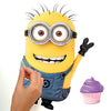 Despicable Me 2 Minions Peel and Stick Wall Decals | Removable Repositionable Stickers | Easy Damage-Free Wall Art for Kids Bedroom Nursery Playroom
