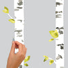 Birch Trees Peel and Stick Wall Decals | Removable Repositionable Stickers | Easy Damage-Free Wall Art for Kids Bedroom Nursery Playroom