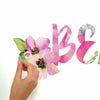 Beautiful Love Watercolor Quote Peel and Stick Wall Decals | Removable Repositionable Stickers | Easy Damage-Free Wall Art for Kids Bedroom Nursery Playroom