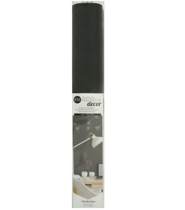 Chalkboard Peel and Stick Wallpaper | Removable Self-Adhesive Wall Covering | Easy Apply Damage-Free Decor for Bedroom Living Room Accent Wall
