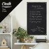 Chalkboard Peel and Stick Wallpaper | Removable Self-Adhesive Wall Covering | Easy Apply Damage-Free Decor for Bedroom Living Room Accent Wall
