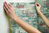 Brick Alley Peel and Stick Wallpaper | Removable Self-Adhesive Wall Covering | Easy Apply Damage-Free Decor for Bedroom Living Room Accent Wall