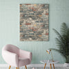 Brick Alley Peel and Stick Wallpaper | Removable Self-Adhesive Wall Covering | Easy Apply Damage-Free Decor for Bedroom Living Room Accent Wall
