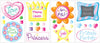 Wall Frames Peel and Stick Wall Decals | Removable Repositionable Stickers | Easy Damage-Free Wall Art for Kids Bedroom Nursery Playroom