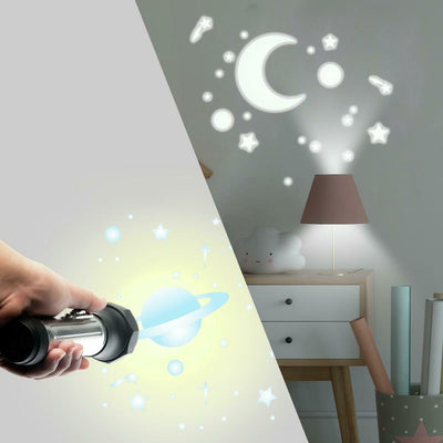 Celestial Peel and Stick Wall Decals | Removable Repositionable Stickers | Easy Damage-Free Wall Art for Kids Bedroom Nursery Playroom