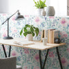 Clara Jean April Showers Flowers Peel and Stick Wallpaper | Removable Self-Adhesive Wall Covering | Easy Apply Damage-Free Decor for Bedroom Living Room Accent Wall