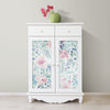 Clara Jean April Showers Flowers Peel and Stick Wallpaper | Removable Self-Adhesive Wall Covering | Easy Apply Damage-Free Decor for Bedroom Living Room Accent Wall