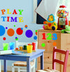 Numbers Primary Peel and Stick Wall Decals | Removable Repositionable Stickers | Easy Damage-Free Wall Art for Kids Bedroom Nursery Playroom