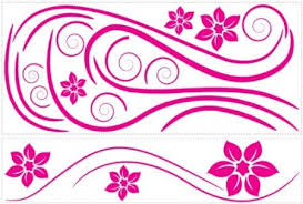 Deco Swirl Peel and Stick Wall Decals | Removable Repositionable Stickers | Easy Damage-Free Wall Art for Kids Bedroom Nursery Playroom