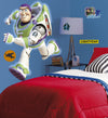 Toy Story Buzz Peel and Stick Wall Decals | Removable Repositionable Stickers | Easy Damage-Free Wall Art for Kids Bedroom Nursery Playroom