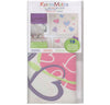 Hearts Peel and Stick Wall Decals | Removable Repositionable Stickers | Easy Damage-Free Wall Art for Kids Bedroom Nursery Playroom