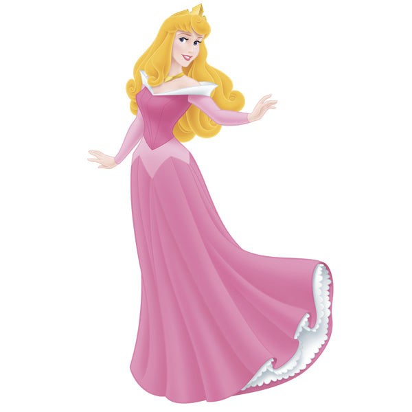 Princess Sleeping Beauty Peel and Stick Wall Decals | Removable Repositionable Stickers | Easy Damage-Free Wall Art for Kids Bedroom Nursery Playroom