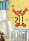 Winnie The Pooh Tigger Peel and Stick Wall Decals | Removable Repositionable Stickers | Easy Damage-Free Wall Art for Kids Bedroom Nursery Playroom