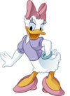 Mickey and Friends Daisy Duck Peel and Stick Wall Decals | Removable Repositionable Stickers | Easy Damage-Free Wall Art for Kids Bedroom Nursery Playroom