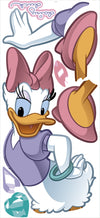 Mickey and Friends Daisy Duck Peel and Stick Wall Decals | Removable Repositionable Stickers | Easy Damage-Free Wall Art for Kids Bedroom Nursery Playroom