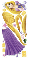 Rapunzel Peel and Stick Wall Decals | Removable Repositionable Stickers | Easy Damage-Free Wall Art for Kids Bedroom Nursery Playroom