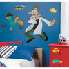 Phineas and Ferb Agent P Peel and Stick Wall Decals | Removable Repositionable Stickers | Easy Damage-Free Wall Art for Kids Bedroom Nursery Playroom