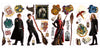 Harry Potter Peel and Stick Wall Decals | Removable Repositionable Stickers | Easy Damage-Free Wall Art for Kids Bedroom Nursery Playroom