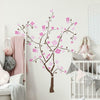 Spring Blossom Tree Peel and Stick Wall Decals | Removable Repositionable Stickers | Easy Damage-Free Wall Art for Kids Bedroom Nursery Playroom