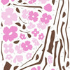 Spring Blossom Tree Peel and Stick Wall Decals | Removable Repositionable Stickers | Easy Damage-Free Wall Art for Kids Bedroom Nursery Playroom