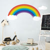 Over The Rainbow Peel and Stick Wall Decals | Removable Repositionable Stickers | Easy Damage-Free Wall Art for Kids Bedroom Nursery Playroom