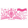 The Princess Sleeps Here Peel and Stick Wall Decals | 131 Decals | Removable Repositionable Stickers | Easy Damage-Free Wall Art for Kids Bedroom Nursery Playroom