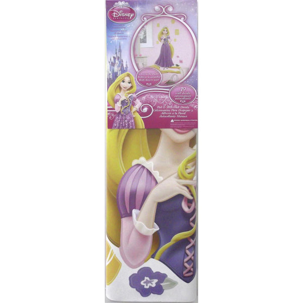 Princess Rapunzel Peel and Stick Wall Decals | Removable Repositionable Stickers | Easy Damage-Free Wall Art for Kids Bedroom Nursery Playroom