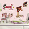 Wreck It Ralph Peel and Stick Wall Decals | Removable Repositionable Stickers | Easy Damage-Free Wall Art for Kids Bedroom Nursery Playroom