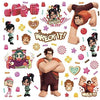 Wreck It Ralph Peel and Stick Wall Decals | Removable Repositionable Stickers | Easy Damage-Free Wall Art for Kids Bedroom Nursery Playroom