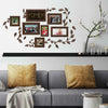Family Frames Peel and Stick Wall Decals | Removable Repositionable Stickers | Easy Damage-Free Wall Art for Kids Bedroom Nursery Playroom